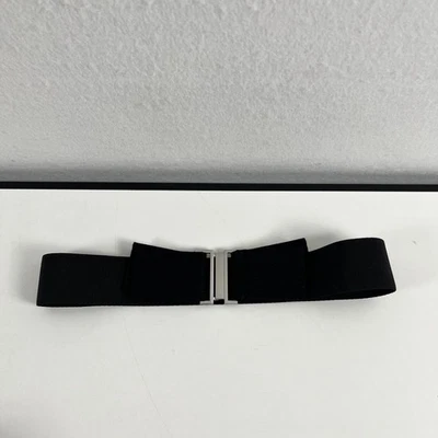 Cinto elástico moda cintura larga feminino pequeno elástico metal minimalista Y2K retrô - Imagem 1 de 4