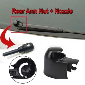 For Skoda Rear Windscreen Wiper Nut Washer Cover Jet Nozzle Compatible - Picture 1 of 8