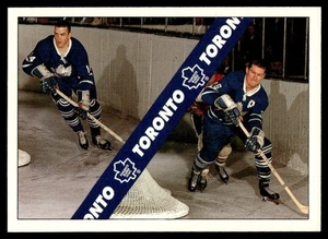 1991-92 Ultimate Original 6 David Keon/Allan Stanley Toronto Maple Leafs #3 - Bild 1 von 2