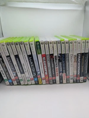 23 x Xbox 360 Game Bundle Bulk Lot Assassins Creed Halo Etc. No Doubles Some CIB - Image 1 of 4