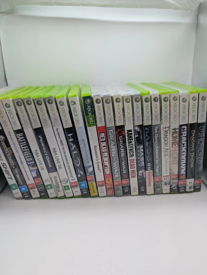23 x Xbox 360 Game Bundle Bulk Lot Assassins Creed Halo Etc. No Doubles Some CIB - Image 1 of 4