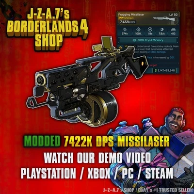 Borderlands 4✨ MODDED 7422K DPS MISSILASER SHOTGUN BOUNTY DLC BL4 ✅PC-PS-XBOX✨ - Image 1 of 2