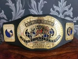 WWE WWF Campeonato Intercontinental Jakks Cinturón 32"W RETIRADO ORTON JERICHO - Imagen 1 de 11