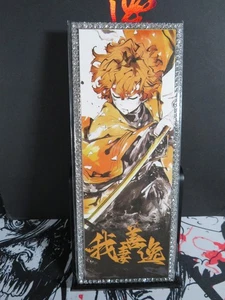 Tarjeta Zenitsu Agatsuma Diamante Boleto Cazador de Demonios Gruesa Pesada Rara Hermosa - Imagen 1 de 4