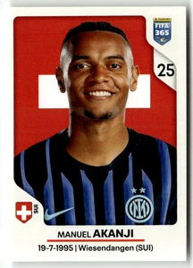Pegatina Panini FIFA 365 2026 Nº 263 Manuel Akanji FC Internazionale Milano - Imagen 1 de 2