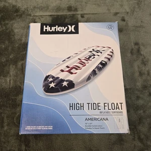 Hurley High Tide Float aufblasbares Surfboard 70 Zoll - Bild 1 von 4