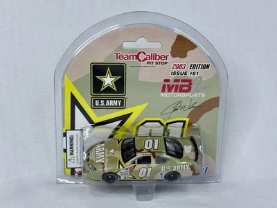 Jerry Nadeau #01 U.S. Army Camouflage 2003 Grand Prix 1:64 Team Caliber Pit Stop - Image 1 of 4