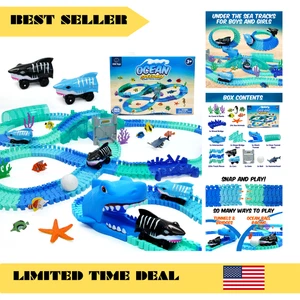 USA Toyz Ocean Race Tracks for Kids- 265pk - Picture 1 of 8