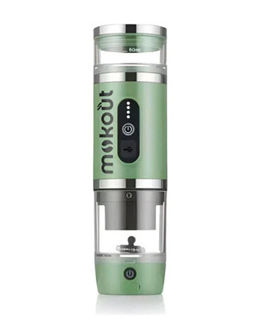 Macchinetta da caffè Portatile Mokout 3in1 capsule o macinato Con Cappuccinatore - Immagine 1 di 4