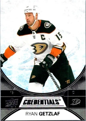 2021-22 Upper Deck Credentials #33 Ryan Getzlaf - Image 1 of 2