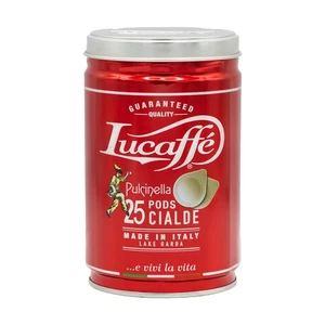 Lucaffe Pulcinella 44mm ESE System Kaffee Pads 25 Stück, Arabica Robusta, Crema - Bild 1 von 2