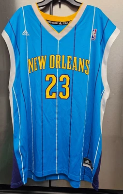 Camiseta Adidas NBA New Orleans Pelicans #23 Anthony Davis - Para hombres Talla 2XL Foto 1 de 4