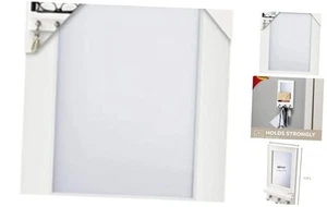 Organizador de Espejos con 3 Ganchos para Llaves y Cornisa Pequeña, Soporta hasta 2 lb, Cuarzo, - Imagen 1 de 6