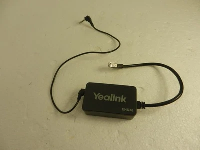 Adaptador de auriculares inalámbricos Yealink YEA-EHS36 control telefónico a través de - Foto 1 de 3