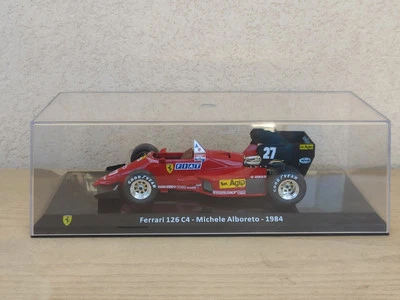 Ferrari 126 C4 1984 Michele Alboreto die cast 1/43 Modellino Formula 1 - Immagine 1 di 4