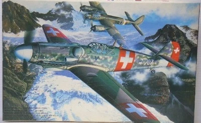 Plastic Model 1/48 Messerschmitt Bf109G-6 Swiss Gustav - Image 1 of 3