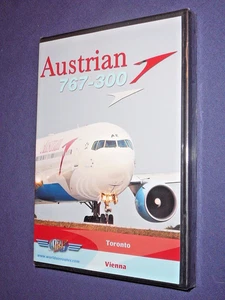 JUST PLANES COCKPIT VIDEO DVD :          AUSTRIAN    767-300        new & sealed - Picture 1 of 2