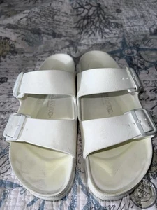 Birkenstock Women's Arizona EVA Sandal Eggshell Sz 39 - Picture 1 of 8