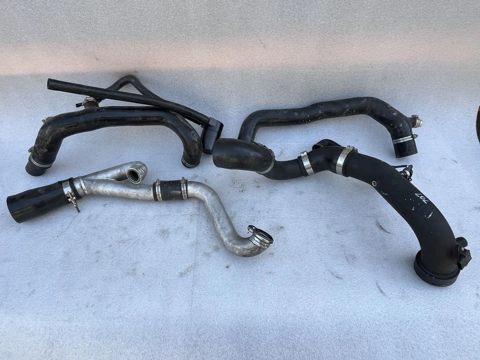 BMW 335i E90 2007 2008 2009 2010 2011 intercooler tuberías líneas 4 piezas Foto 1 de 4