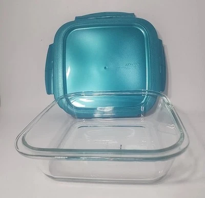 Lock & Lock Borosilicate Microwave & Oven Safe Glass Food Storage Container Lid - Image 1 of 4