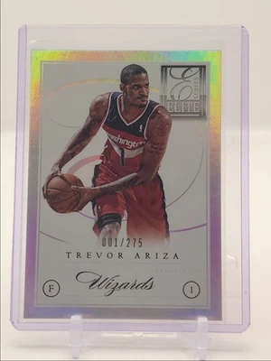 TREVOR ARIZA 2012 ELITE SERIES BASKETBALL SILVER WIZARDS 001/275 Q0333 - Image 1 of 2
