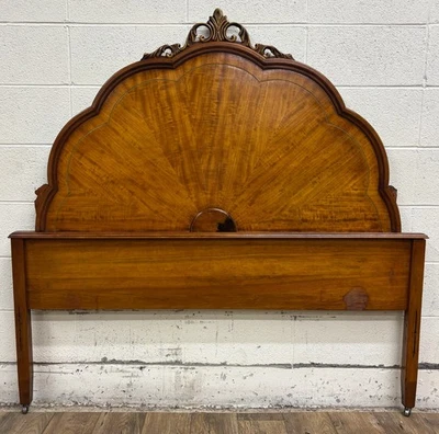 Cabecero vintage tamaño completo rococó francés estilo Luis XVI Foto 1 de 4