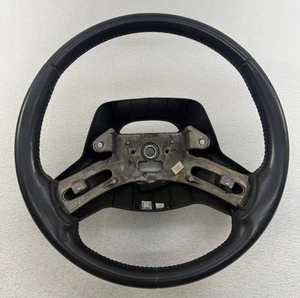 1997-2001 Jeep Cherokee XJ Sport Or Wrangler TJ OEM Leather Steering Wheel Agate - Picture 1 of 12