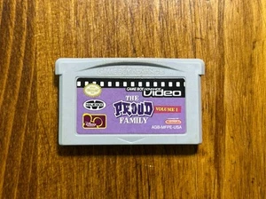 Game Boy Advance Video: The Proud Family Vol. 1 Game Boy Advance GBA Tested - Picture 1 of 5