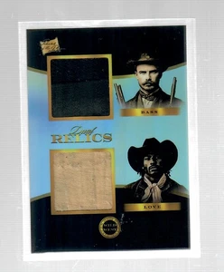 Sam Bass / Nat Love 2025 Pieces of the Past Wild West Villains  Dual Relic #773 - Picture 1 of 1