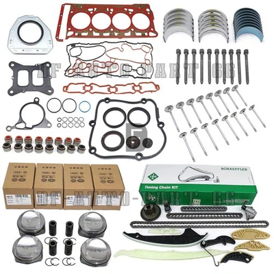 OEM Engine Rebuild Overhaul Kit Oversized Pistons Φ83mm For VW Audi 1.8T CJE CPR - Image 1 of 4