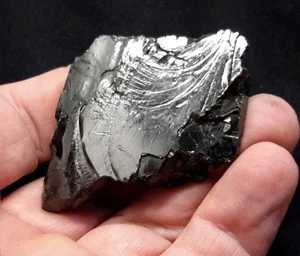 46mm Elite Raw SHUNGITE Carbon from Columbia - Picture 1 of 10