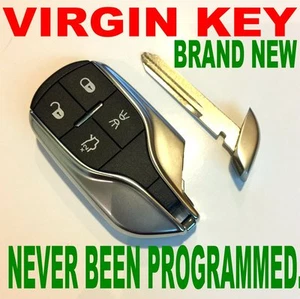 TRULY VIRGIN NEVER CODED SMART KEY FOR MASARATI PROX KEYLESS ENTRY CHIP REMOTE - Bild 1 von 2