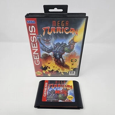 Mega Turrican (Sega Genesis) Authentic & Tested - Image 1 of 4
