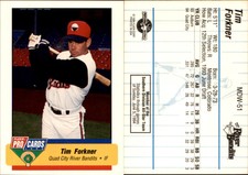 Tim Forkner 1994 Fleer ProCards Midwest League All-Stars #MDW-51 Card