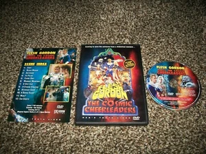 FLESH GORDON MEETS THE COSMIC CHEERLEADERS (1990) RARE DVD! FREE FAST SHIPPING! - Picture 1 of 3
