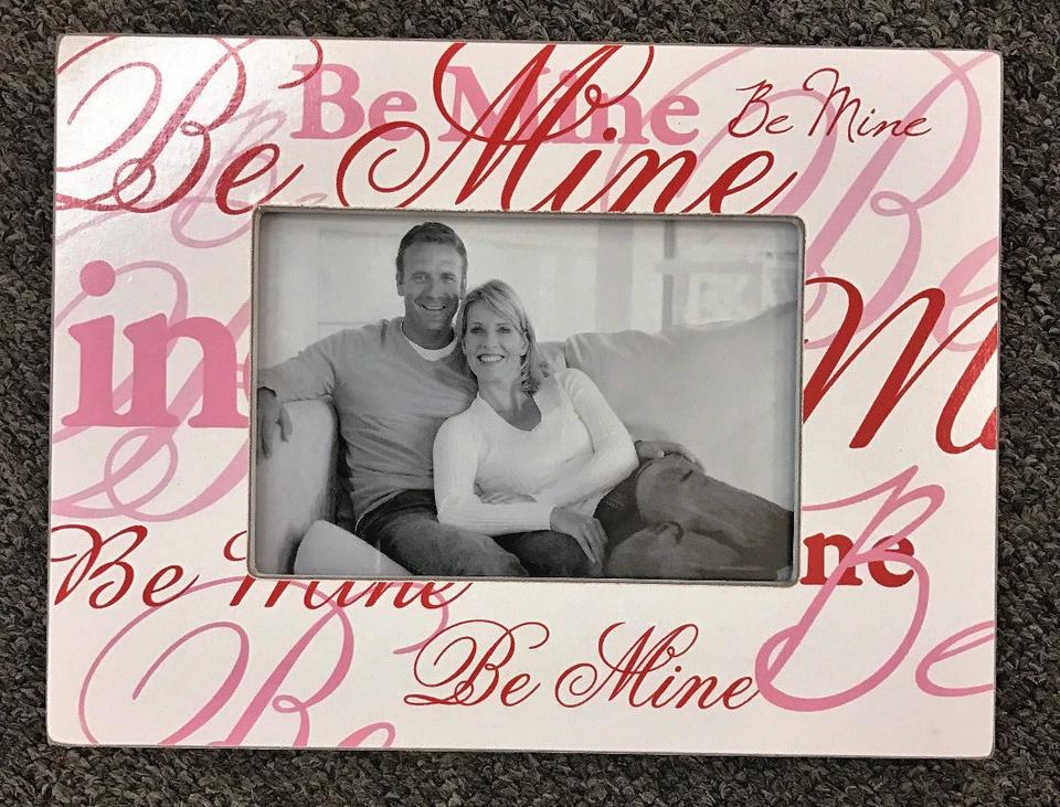 BE MINE Picture Photo Frame Free Standing Home Decor  - Image 1 of 1