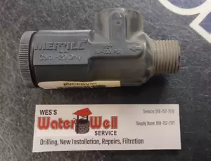New Merrill 1/2" PVC Pressure Relief Valve for Water Well Installation - Picture 1 of 3
