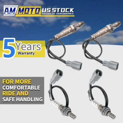 4X OEM Upstream & Downstream O2 Oxygen Sensor For 2013-2018 TOYOTA RAV4 2.5L - Imagem 1 de 4