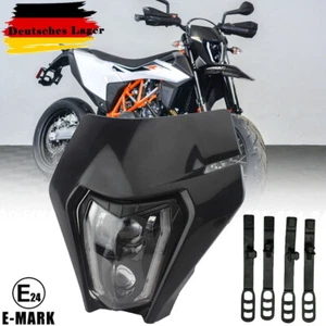 E24 LED Scheinwerfer DRL mit Fairing Für KTM EXC XCW 250 350 450 500 SMC-R 690 - Bild 1 von 11