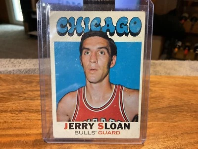 1971 Topps Basketball #87 Jerry Sloan Hall of Fame EX - Image 1 of 3