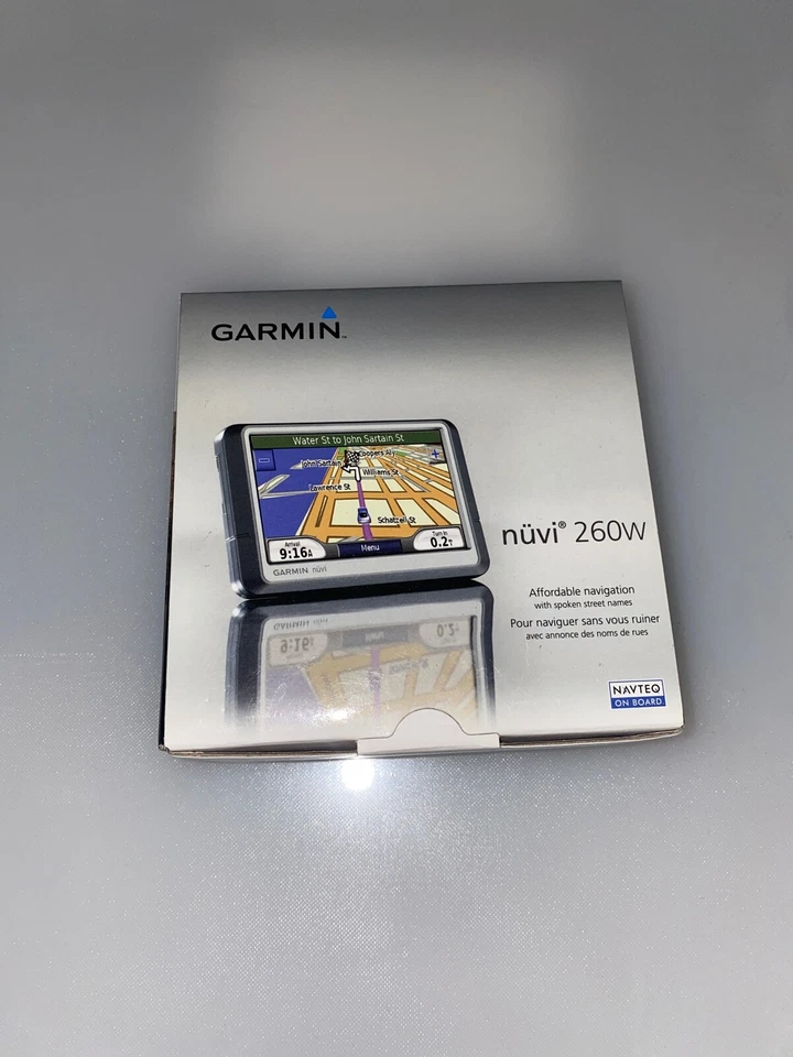 NEW GARMIN NUVI 260 W NAVIGATION SPOKEN STREET NAMES - Image 1 of 2