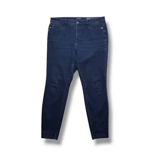 Leggings donna J Jill Premium Flex vita alta 14 petite jeans lavaggio scuro - Foto 1 di 9