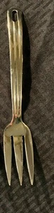 Oneida 3 Tine / Prong 18/8 Stainless Flatware 9.25" SERVING FORK  - Picture 1 of 3