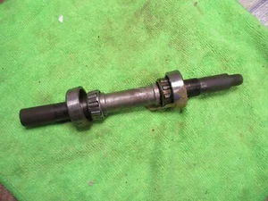 ajs matchless front wheel spindle / and bearings - Picture 1 of 2