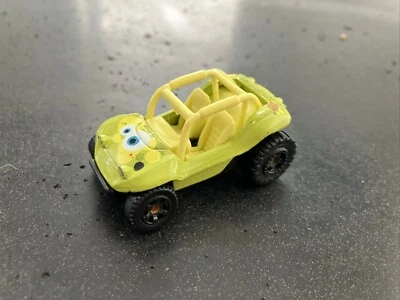 2007 SpongeBob Matchbox BAJA BANDIT Mattel Green Toy Buggy - Image 1 of 4