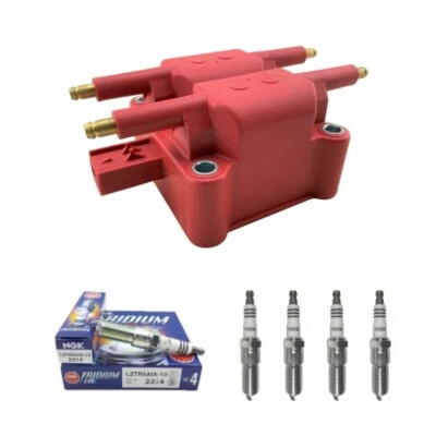 Nuevo kit de bobina de encendido y bujía NGK para Chrysler PT Cruiser/Dodge Neon 2,4 L Foto 1 de 4