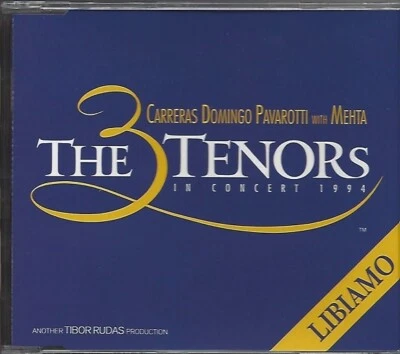 THE 3 TENORS / IN CONCERT 1994 - LIBIAMO - PROMO SINGLE CD - Bild 1 von 2