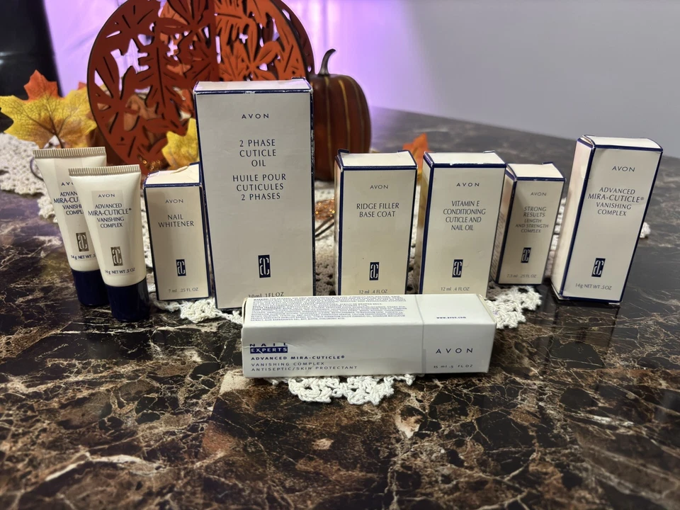 NUEVO Avon Advanced Mira-Cuticle Nail Experts Vanishing Longitud Fuerza Lote Nuevo de Lote Antiguo Foto 1 de 4