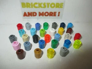 Lego - Brick Brique Round 1x1 3062 - Choose Color & Quantity x2 - x40 - Foto 1 di 9