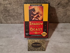 Sega Mega Drive Shadow of The Beast II with Original Packaging and Instructions Multi Language 
